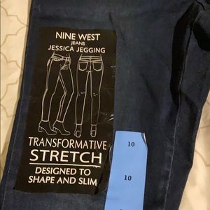 New Nine West Jessica jeggings size 10